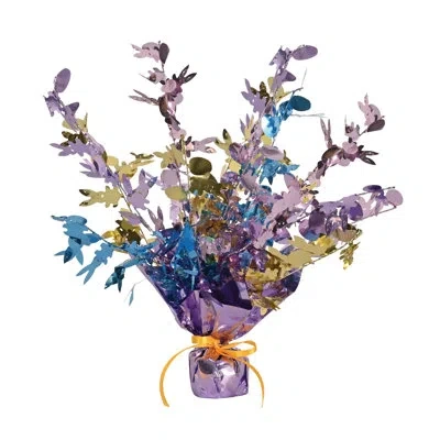 Beistle Bunny & Egg Gleam 'n Burst Centerpiece In Multicolor