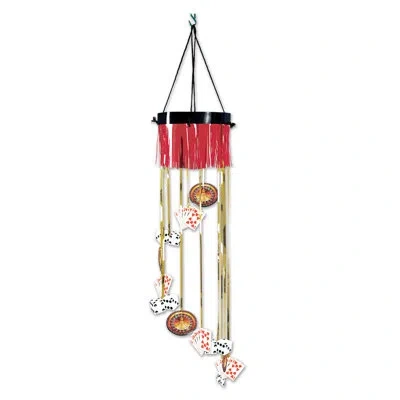 Beistle Casino Shimmering Spiral - 3' 4" - Pack Of 12 In Multicolor