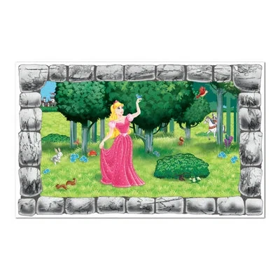 Beistle Castle Insta-view - 3' 2" X 5' 2" - Pack Of 6 In Multicolor
