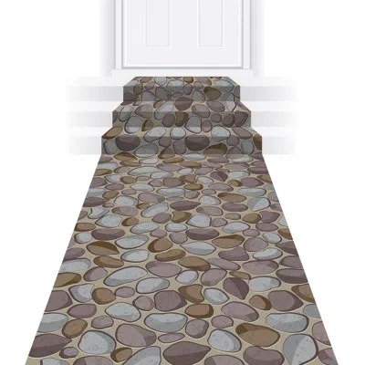 Beistle Cobblestone Runner - 24" - Pack Of 6 In Multicolor