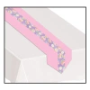 Beistle Easter Egg Fabric Table Runner In Multicolor