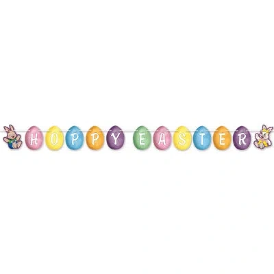 Beistle Easter Streamer - 6â¼" X 8' - Pack Of 12 In Multicolor