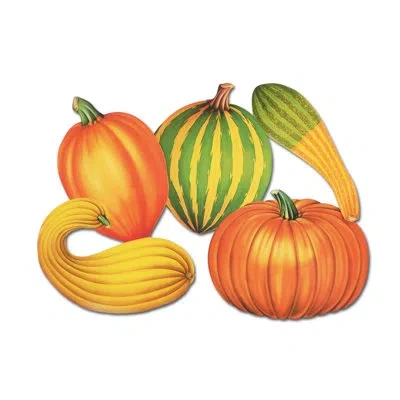 Beistle Fall Cutouts - 16" - Pack Of 12 In Multicolor