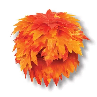 Beistle Fall Leaf Wig - Pack Of 12 In Multicolor