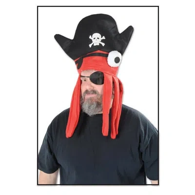Beistle Felt Pirate Squid Hat - Pack Of 12 In Multicolor