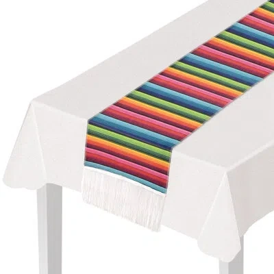 Beistle Fiesta Table Runner In Multicolor