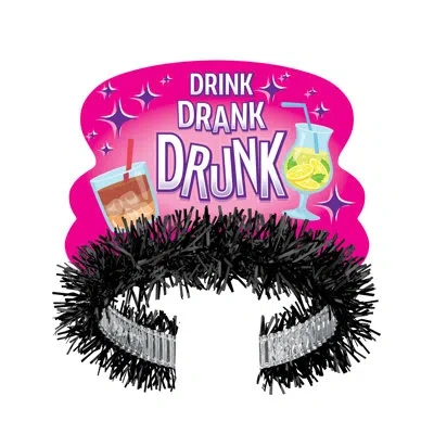 Beistle Finally 21 Tiaras – Assorted Cardstock Headbands, Pack Of 4 For 21st Birthday Parties, Photo Booths 
