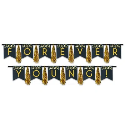 Beistle Forever Young! Tassel Streamer In Multicolor