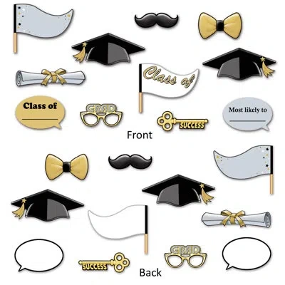Beistle Graduation Photo Fun Signs In Multicolor