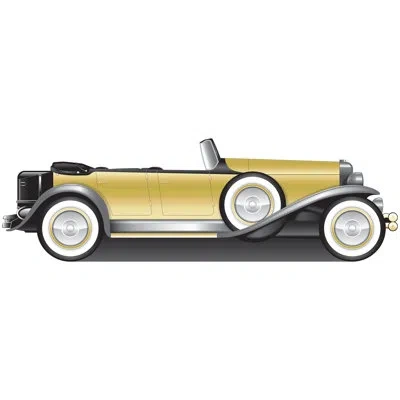Beistle Great 20's Roadster Stand-up In Multicolor