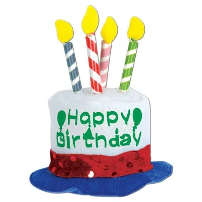 Beistle Happy Birthday Cake Hair Clip