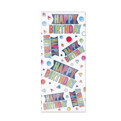 Beistle Happy Birthday Cello Bags In Multicolor