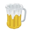 Beistle Inflatable Beer Mug Cooler In Multicolor