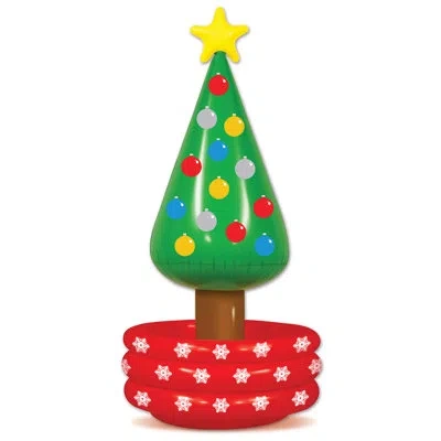 Beistle Inflatable Christmas Tree Cooler In Multicolor
