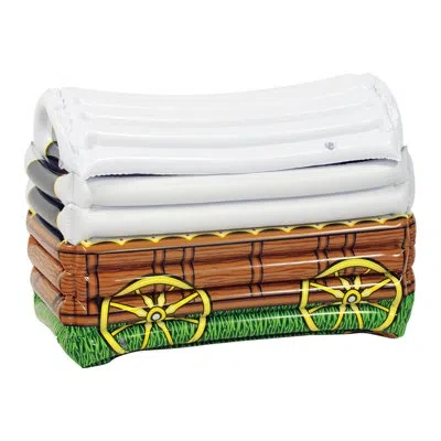 Beistle Inflatable Chuck Wagon Cooler In Multicolor