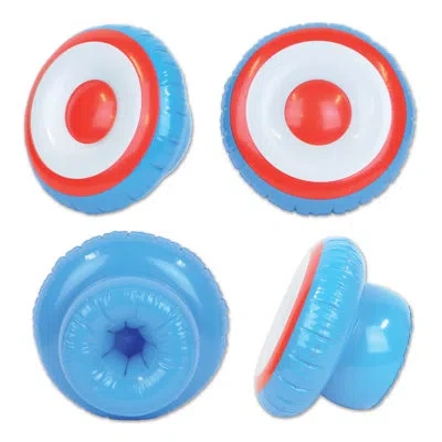 Beistle Inflatable Hero Shield - 12" - Pack Of 6 In Multicolor
