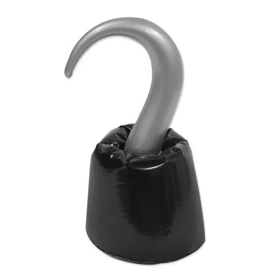 Beistle Inflatable Pirate Hook - Pack Of 12 In Multicolor