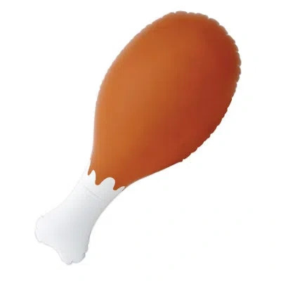 Beistle Inflatable Turkey Leg - 24" - Pack Of 12 In Brown