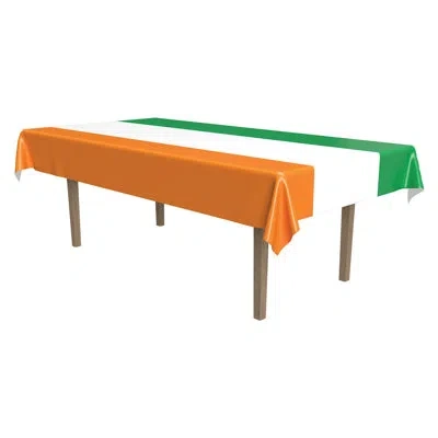 Beistle Irish Tablecover - 54" X 108" - Pack Of 12 In Multicolor