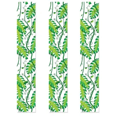 Beistle Jungle Vines Party Panels In Green