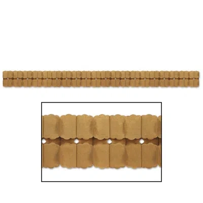 Beistle Kraft Paper Leaf Garland In Brown
