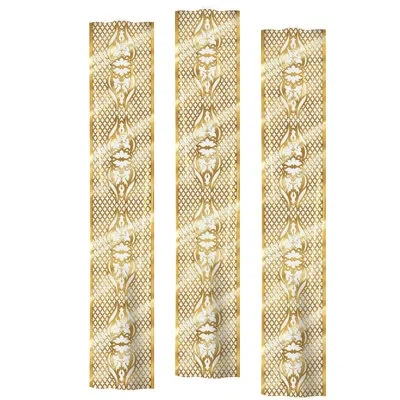 Beistle Lattice Party Panels - Pack Of 12 In Multicolor