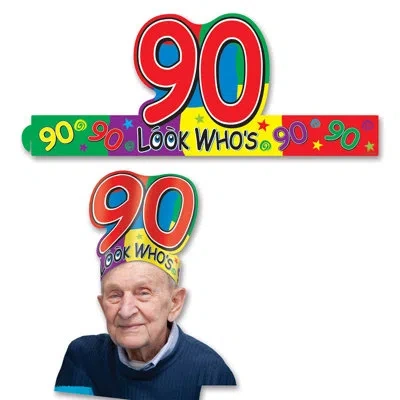 Beistle Look Who's "40" Headband In Multicolor