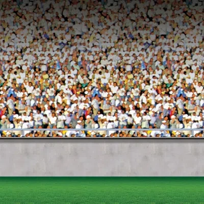 Beistle Lower Deck Stadium Backdrop In Multicolor