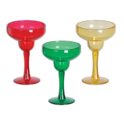 Beistle Margarita Shot Glasses - 1 oz - Pack Of 12 In Multicolor