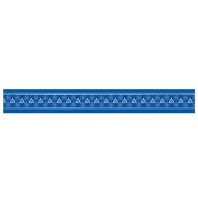 Beistle Metallic Star Of David Banner In Blue