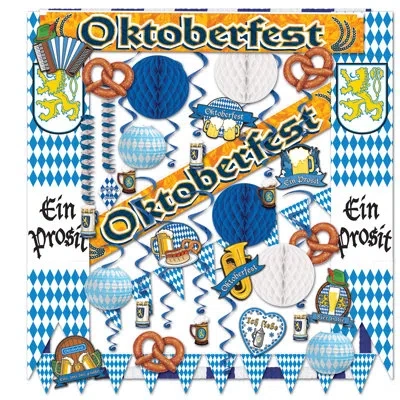 Beistle Oktoberfest Decorating Kit In Multicolor