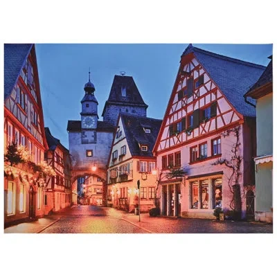 Beistle Oktoberfest Fabric Backdrop In Multicolor