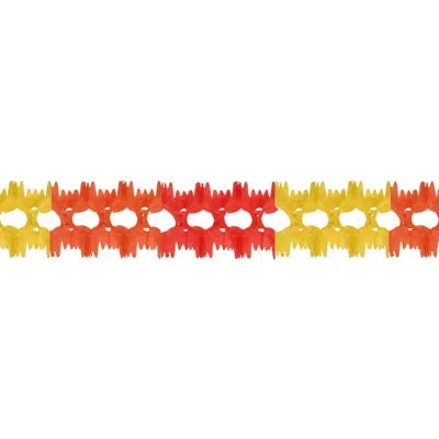 Beistle Pageant Garland - 7" X 14' 6" - Pack Of 12 In Multicolor