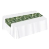 Beistle Palm Leaf Fabric Table Runner In Multicolor