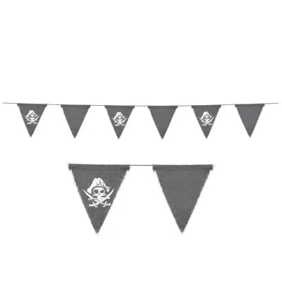 Beistle Pirate Fabric Pennant Banner In Multicolor
