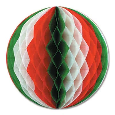 Beistle Pkgd Tissue Ball - 12" - Pack Of 12 In Multicolor