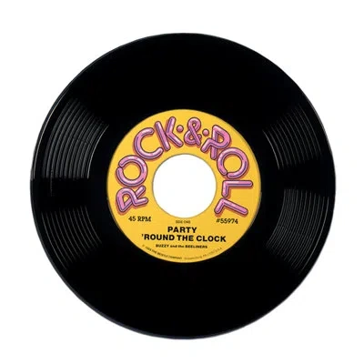 Beistle Plastic Record - 19" - Pack Of 12 In Multicolor
