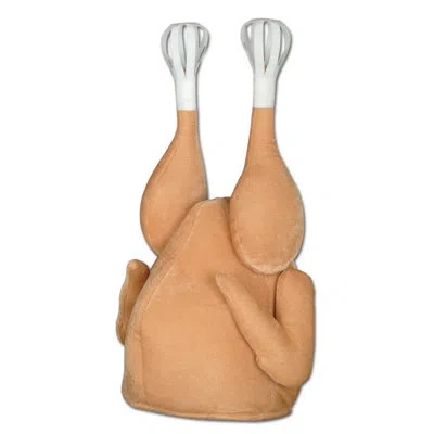 Beistle Plush Turkey Hat - Pack Of 6 In Brown