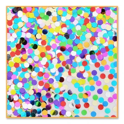 Beistle Pretty Polkadots Confetti - Pack Of 6 In Multicolor