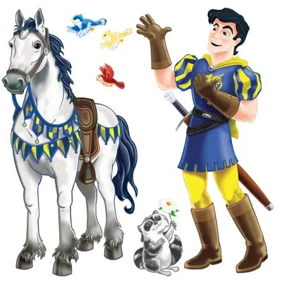 Beistle Prince & Trusty Steed Props In Multicolor