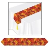 Beistle Printed Fall Leaf Table Runner In Multicolor