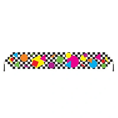 Beistle Printed Party Shapes Table Runner In Multicolor