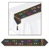 Beistle Printed Racing Table Runner In Multicolor