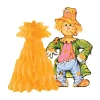 Beistle Scarecrow W/tissue Cornshock Centerpiece In Multicolor