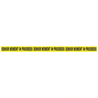 Beistle Senior Moment In Progress Party Tape In Multicolor