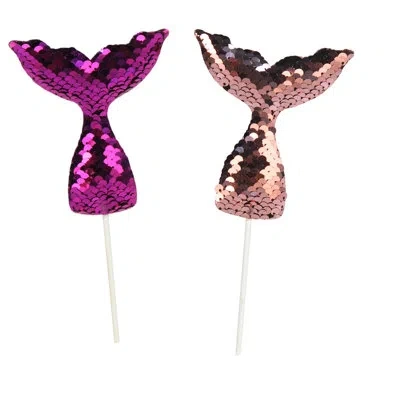 Beistle Sequined Mermaid Tail Picks In Multicolor