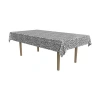 Beistle Snow Leopard Print Tablecover In Multicolor