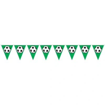 Beistle Soccer Ball Pennant Banner In Multicolor