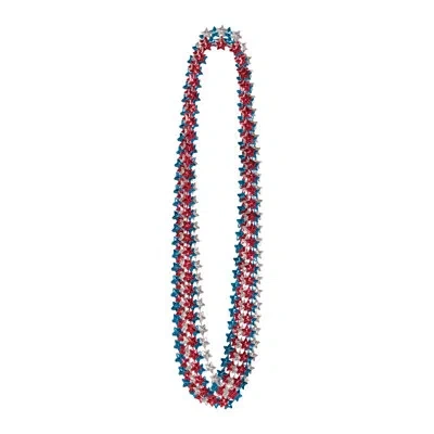 Beistle Star Beads - 33" - Pack Of 12 In Multicolor