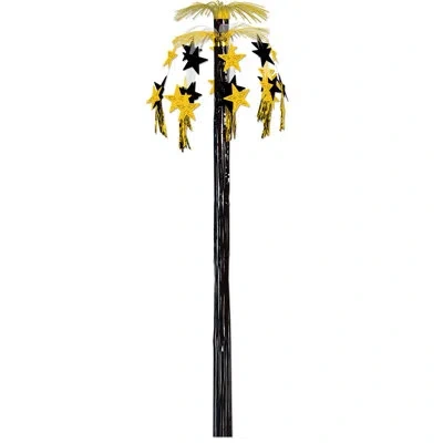 Beistle Star Cascade Fountain - 8' - Pack Of 12 In Gold
